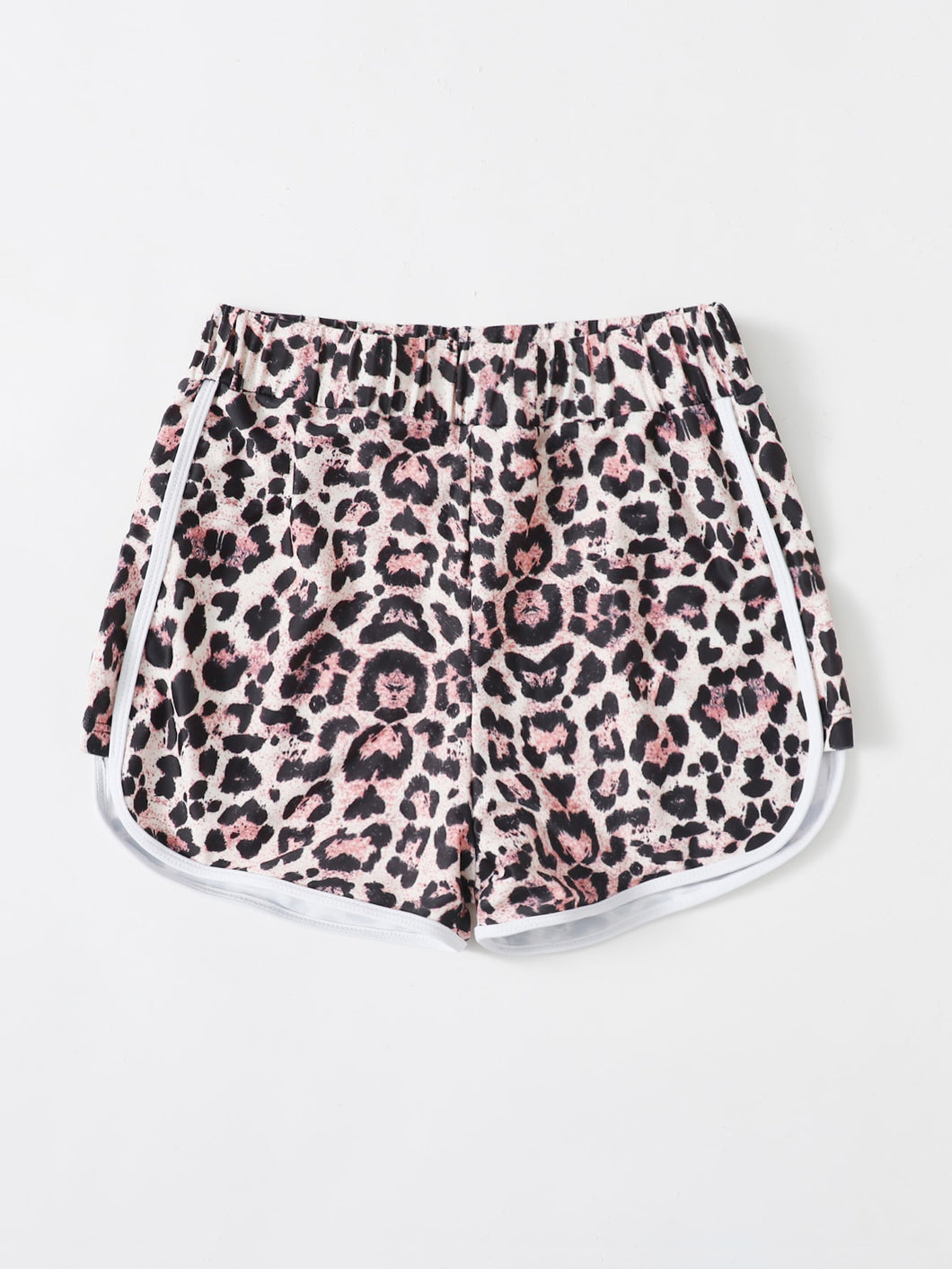 Maia Leopard Print Shorts