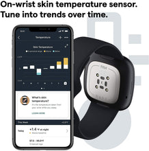 Load image into Gallery viewer, Fitbit Sense Smartwatch - Carbon/Graphite
