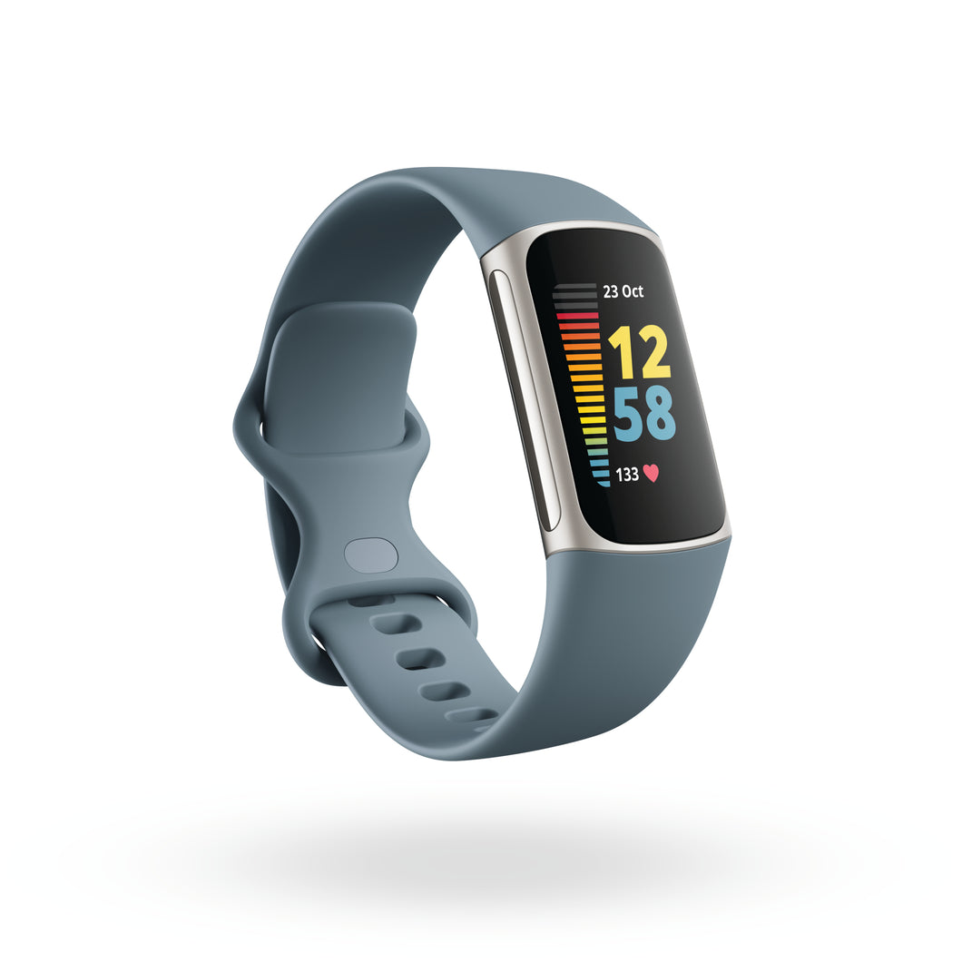 Fitbit Charge 5 Tracker - Steel Blue/Platinum