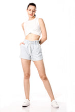 Load image into Gallery viewer, Idony Paper Bag Denim Shorts
