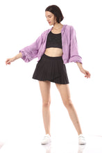 Load image into Gallery viewer, Bree Puff Sleeves Hoodie - Lilac
