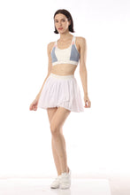Load image into Gallery viewer, Daria Pleated Skort - White
