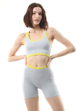 Load image into Gallery viewer, Riley Seamless Contrast Piping Sports Bra
