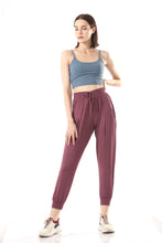 Load image into Gallery viewer, VOiLA! activewear Garterized Joggers - Grape
