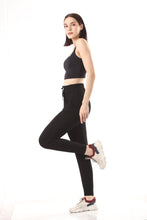 Load image into Gallery viewer, VOiLA! activewear Garterized Joggers - Black

