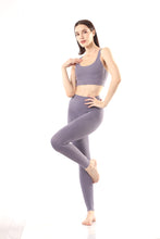 Load image into Gallery viewer, VOiLA! activewear Cross Back Sports Bra - Violet
