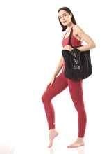 Load image into Gallery viewer, VOiLA! activewear &quot;Eat, Pole, Love&quot; Canvas Bag
