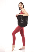 Load image into Gallery viewer, VOiLA! activewear &quot;Eat, Pole, Love&quot; Canvas Bag
